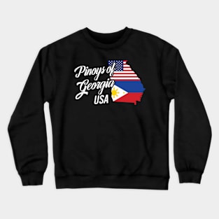 Filipinos of Georgia Design for Proud Fil-Ams Crewneck Sweatshirt